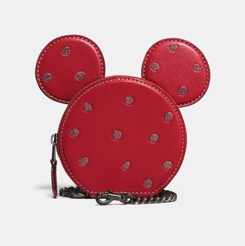 Disney X Coach | Rare Red Minnie Mouse Coin Purse